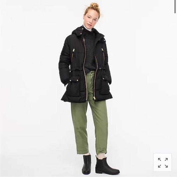 J. Crew Chateau Puffer Jacket AG260 - Picture 6 of 12